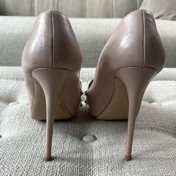 Valentino Rockstud peep toe heels - Picture 2 of 12